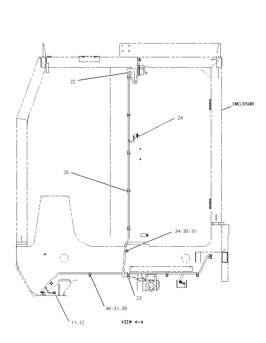 WIRING GP-ENCLOSURE 1362002 CAT