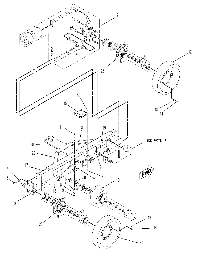 SUSPENSION GP-RH 1371232 CAT