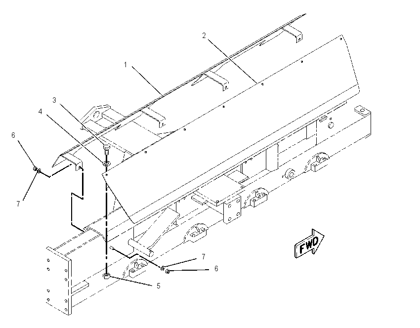 GUARD GP-UNDERCARRIAGE 1371239 CAT