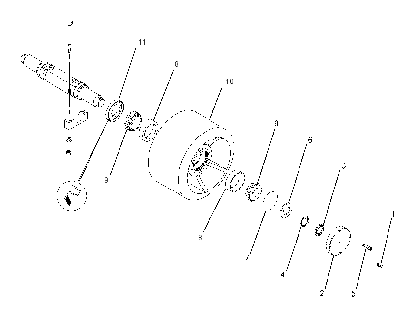 MIDROLLER GP 1371243 CAT