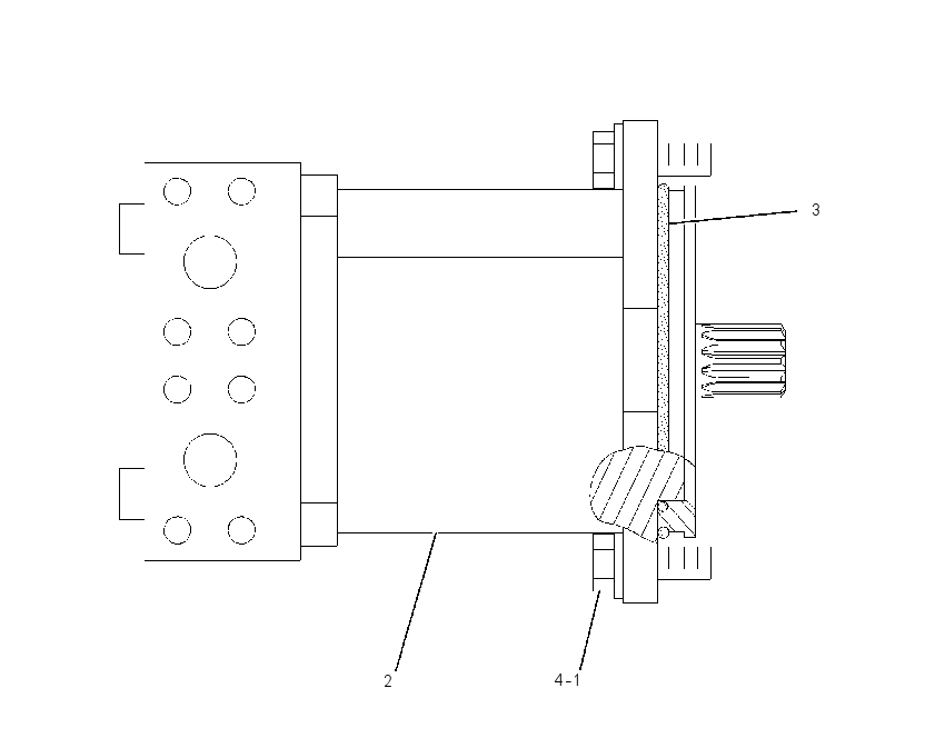 MOTOR & MTG GP-VIBRATORY 1409614 CAT