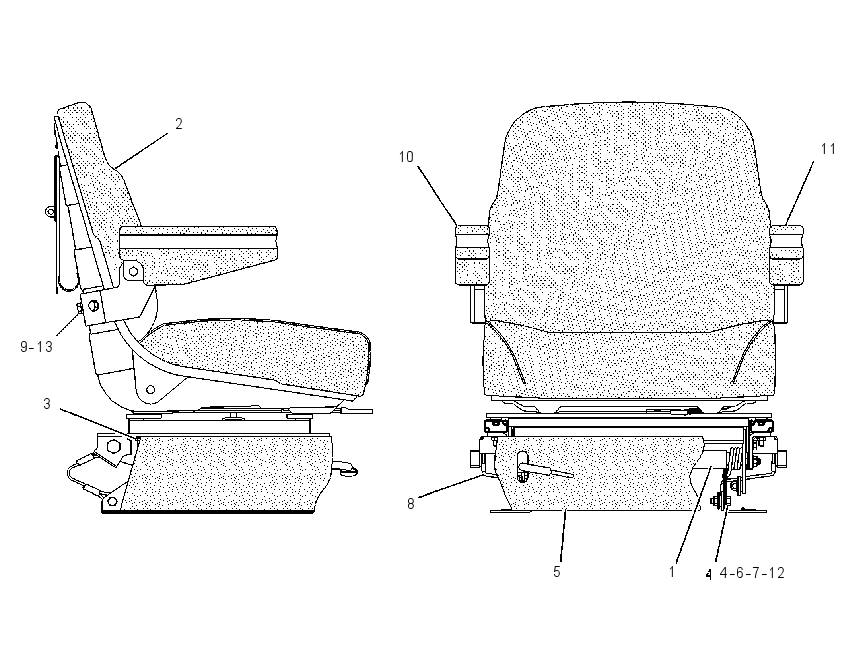 SEAT GP-STATIC 8Y6851 CAT