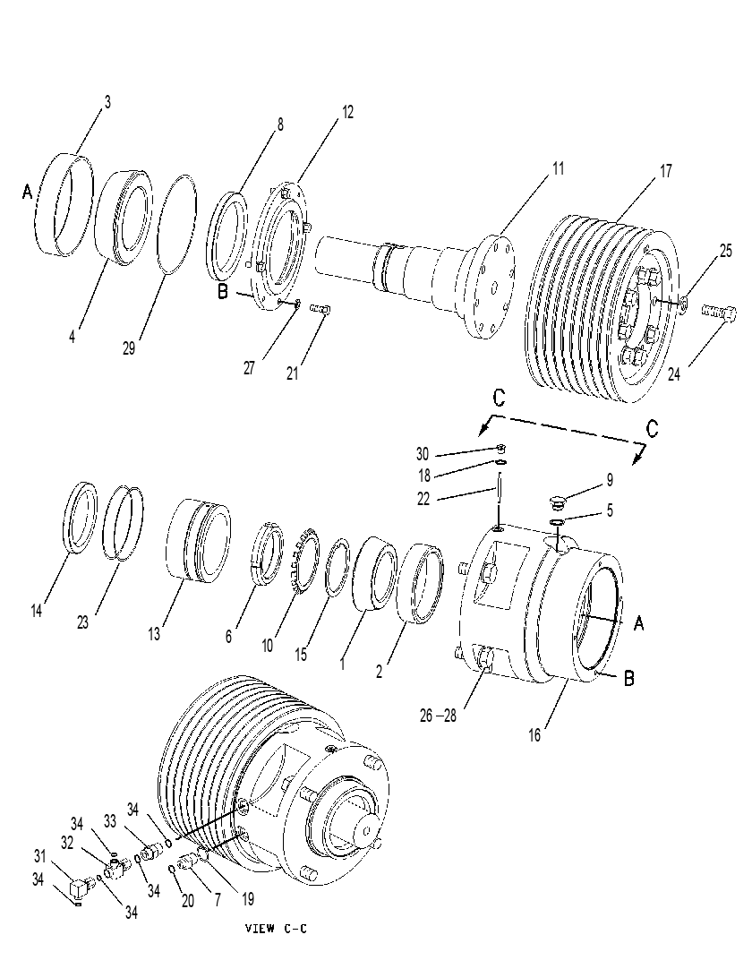 PULLEY GP-UPPER 1312925 CAT