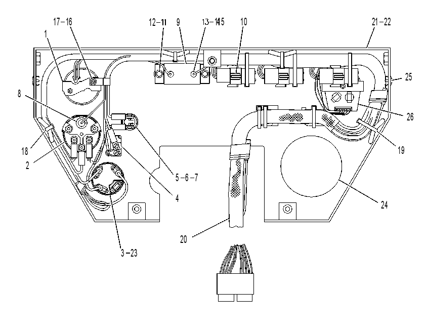 CONSOLE GP-INSTRUMENT 1403691 CAT