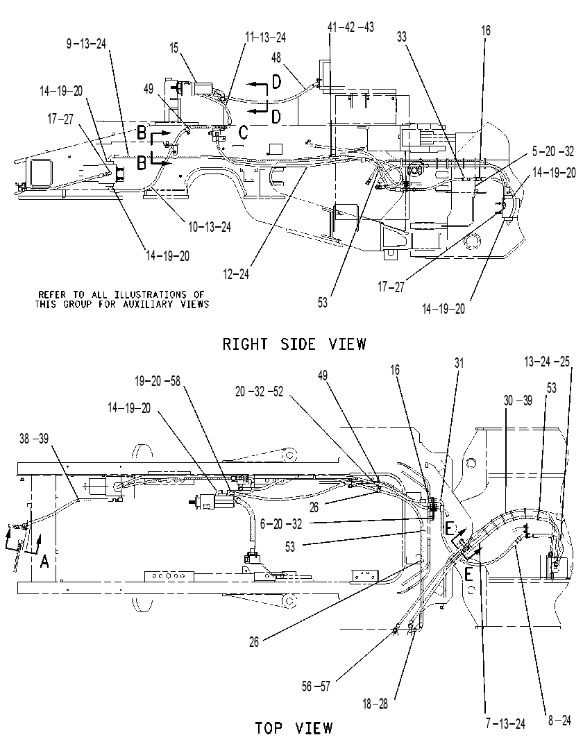 PUMP & LINES GP-AXLE OIL CLR 1452305 CAT