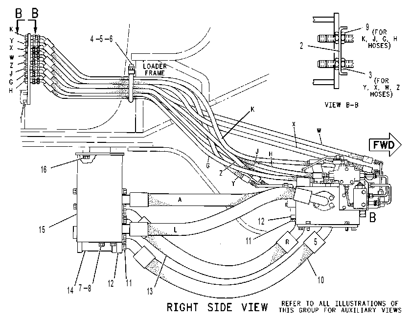 VALVE & LINES GP-HYD CONTROL 8R7403 CAT