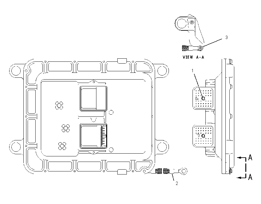 CONTROL GP-BURNER ELECTRONIC 1436447 CAT