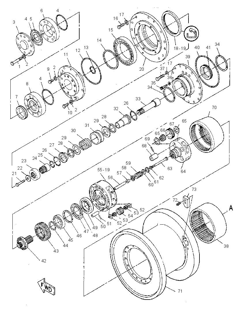 WINCH GP 1440341 CAT