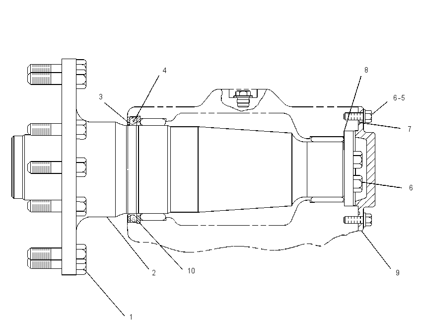 PIVOT BAR GP 3W8154 CAT