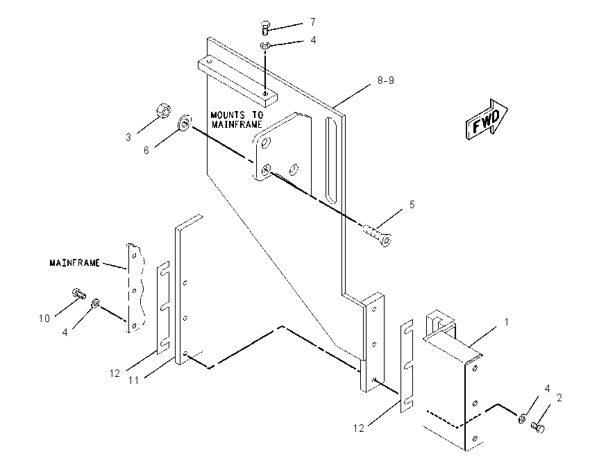EXTENSION GP-MAIN FRAME 1162470 CAT