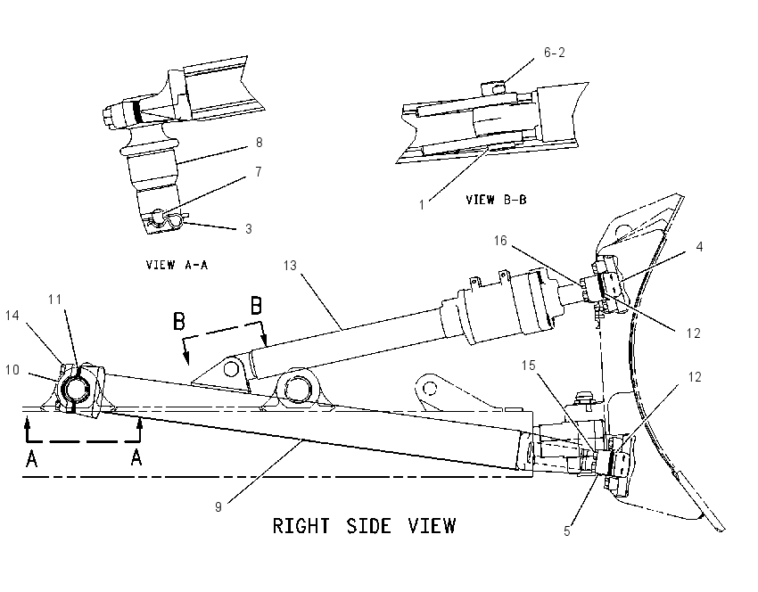 BRACE GP-BULLDOZER 4Z9453 CAT