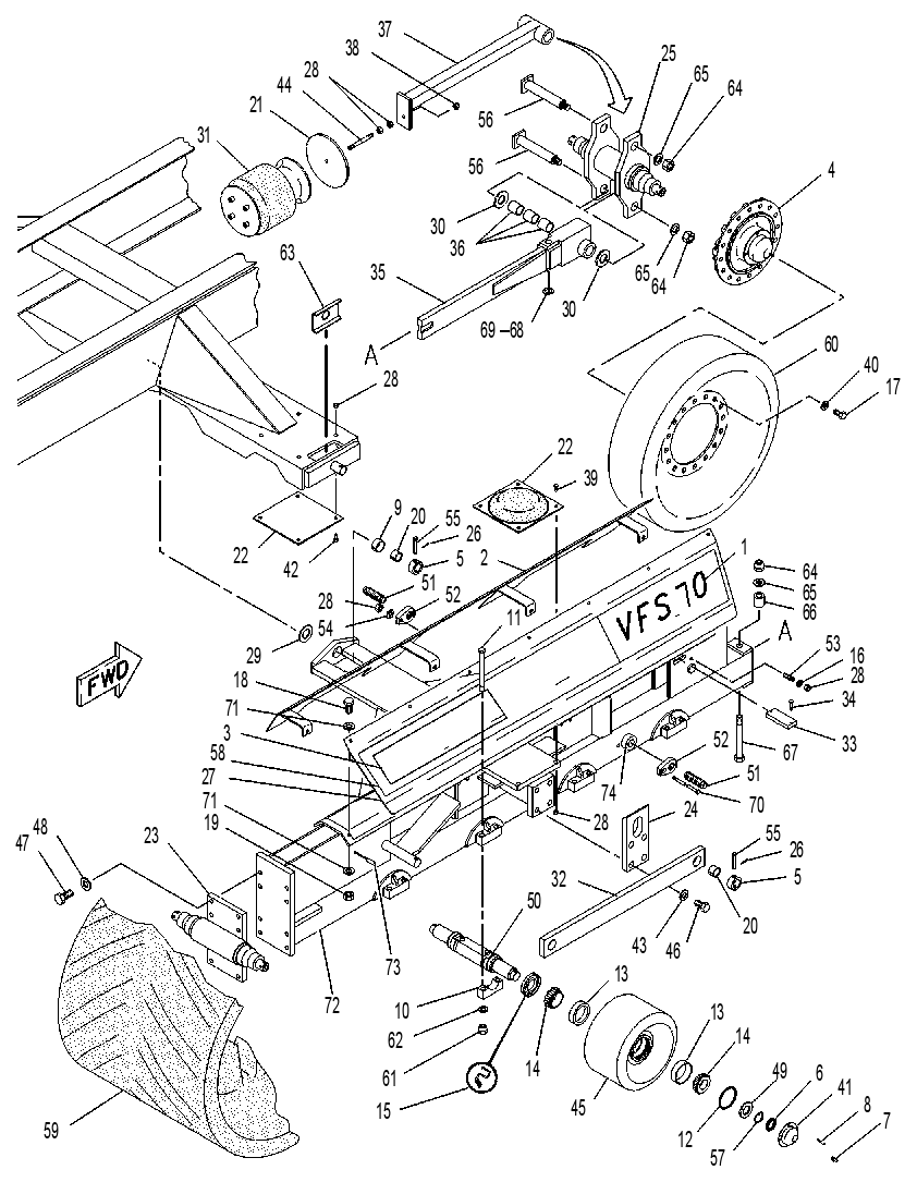 TRAILER GP 1163742 CAT