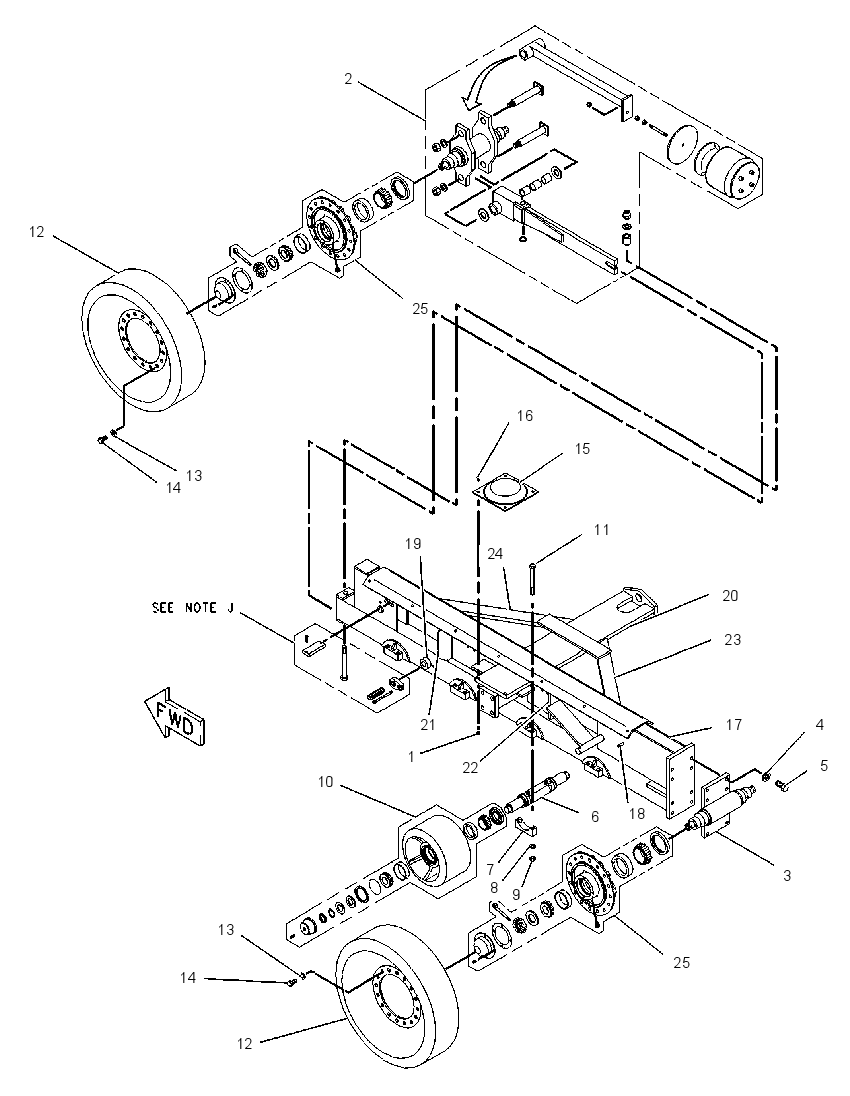 SUSPENSION GP-LH 1371233 CAT
