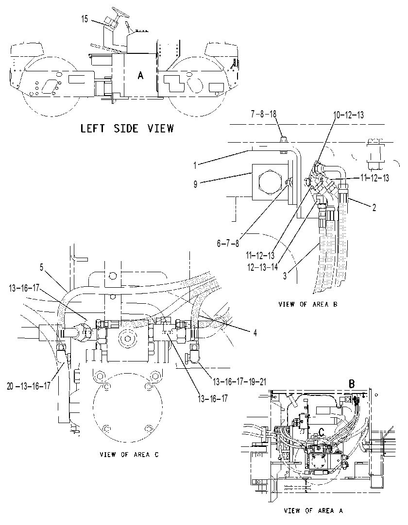 VALVE & LINES GP 1386850 CAT