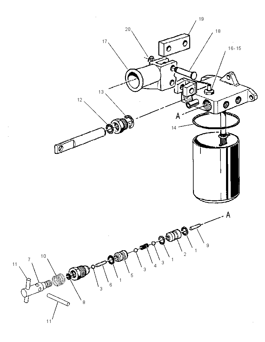 PUMP GP-CAB TILT 1430770 CAT