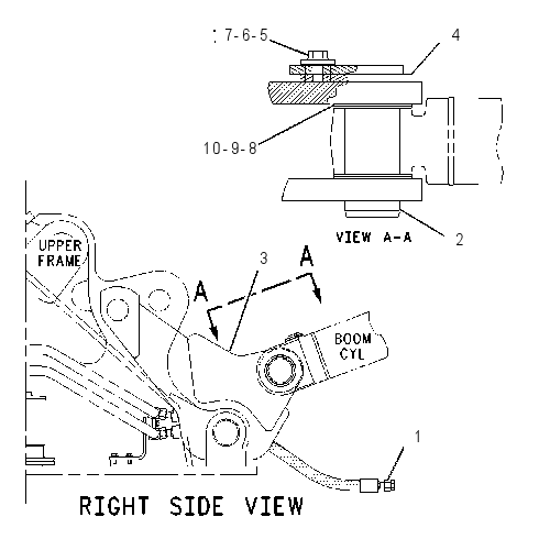ADAPTER GP-BOOM CYLINDER 1388076 CAT