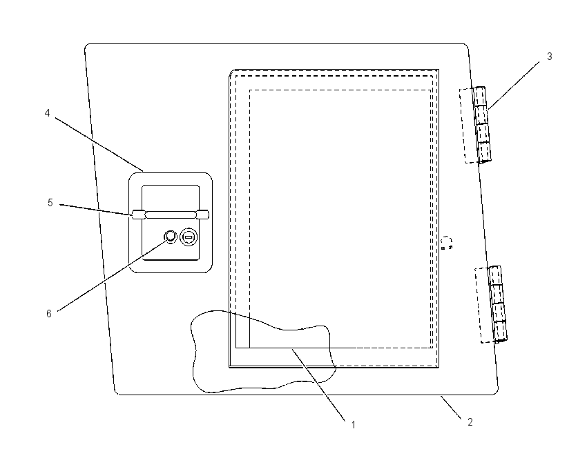 DOOR AS 5Q7126 CAT