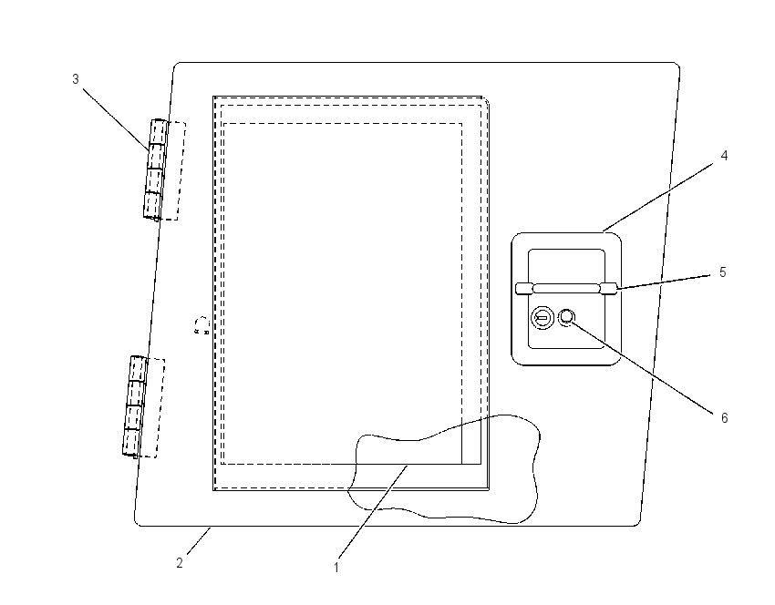 DOOR AS 5Q7127 CAT