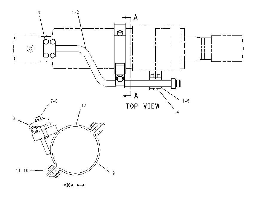 LINES GP-BLADE CYLINDER 1427202 CAT