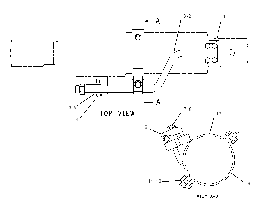 LINES GP-BLADE CYLINDER 1427203 CAT