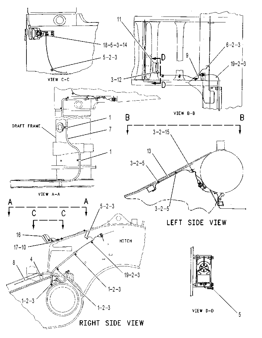 WIRING GP-SCRAPER 8X9791 CAT