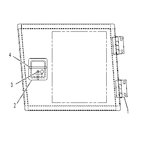 DOOR AS 2Q5179 CAT