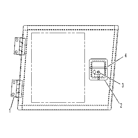 DOOR AS 2Q5186 CAT
