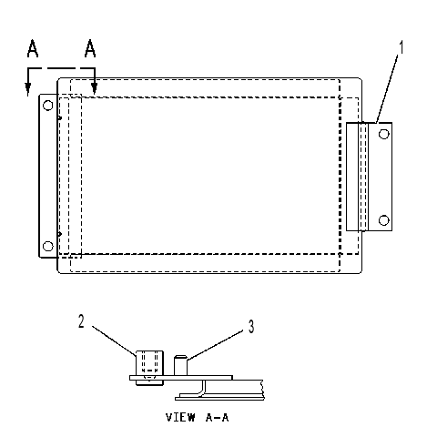 DOOR AS 2Q5203 CAT