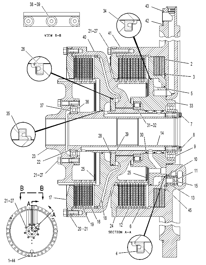 CLUTCH & BRAKE GP-STEERING 1299234 CAT