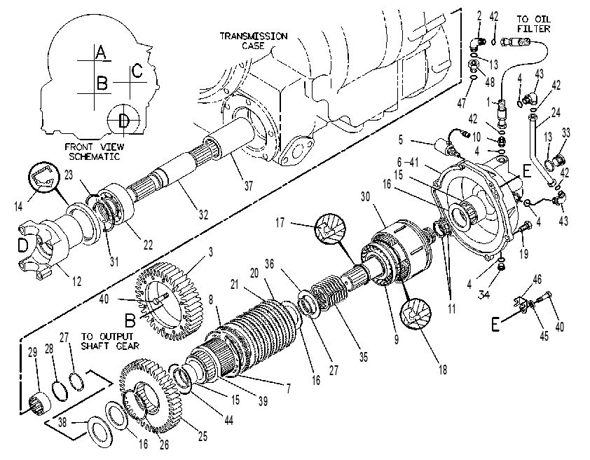 DRIVE GP-TRANSFER 1229226 CAT