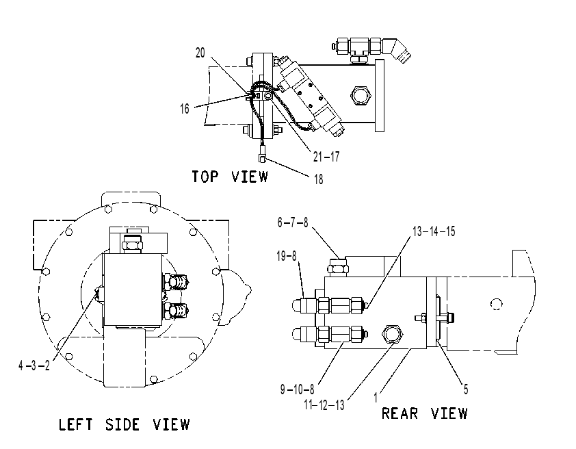 PUMP & MTG GP-VIBRATORY 1057657 CAT