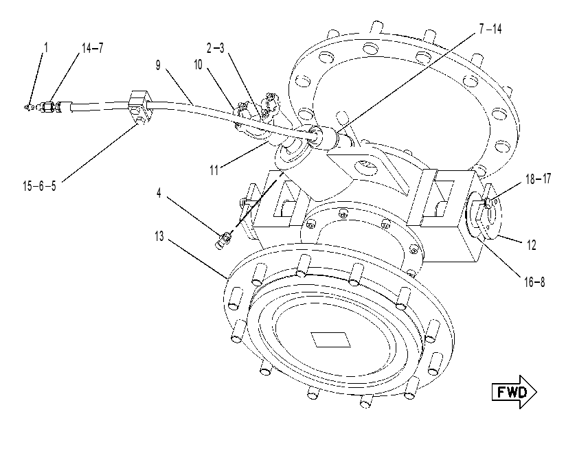 AXLE GP-DRIVE 1312387 CAT