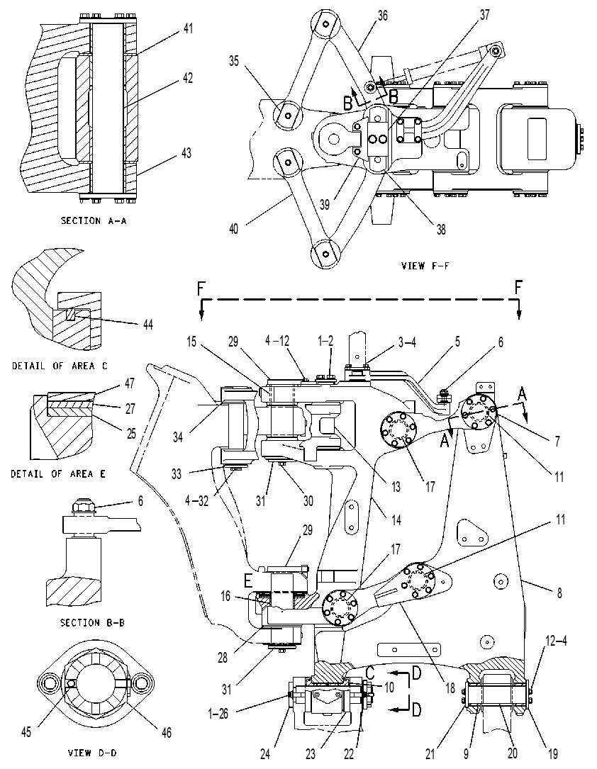 HITCH GP-CUSHION 8X4981 CAT