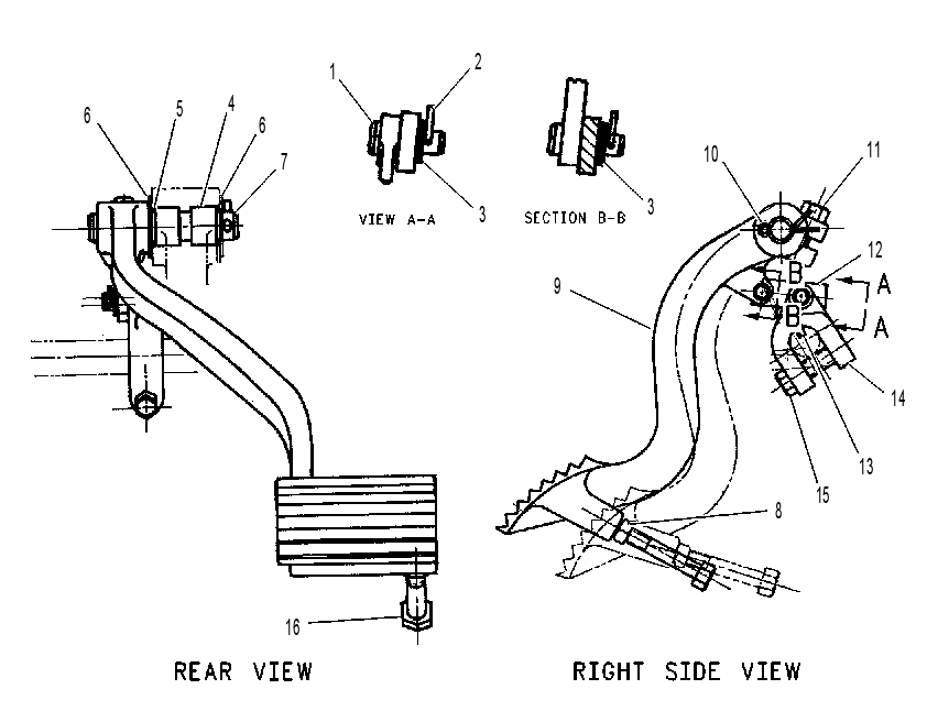 CONTROL GP-DECELERATOR 1254098 CAT