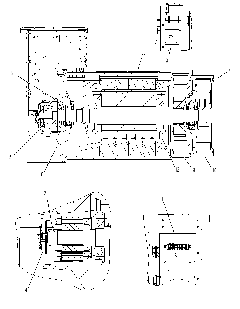 Генератор 4P4600 CAT