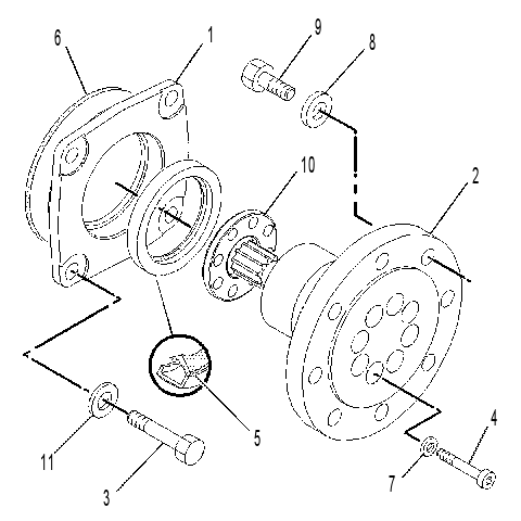 COUPLING GP-AUXILIARY DRIVE 1167314 CAT