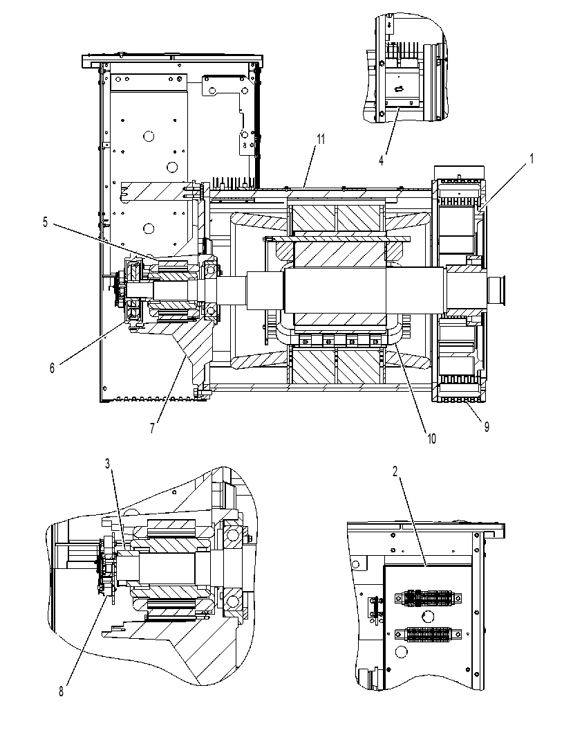 Генератор 9Y0163 CAT