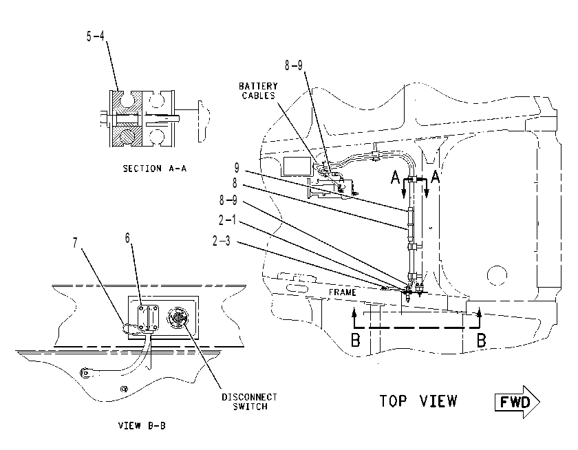 RECEPTACLE GP-AUXILIARY START 1235097 CAT