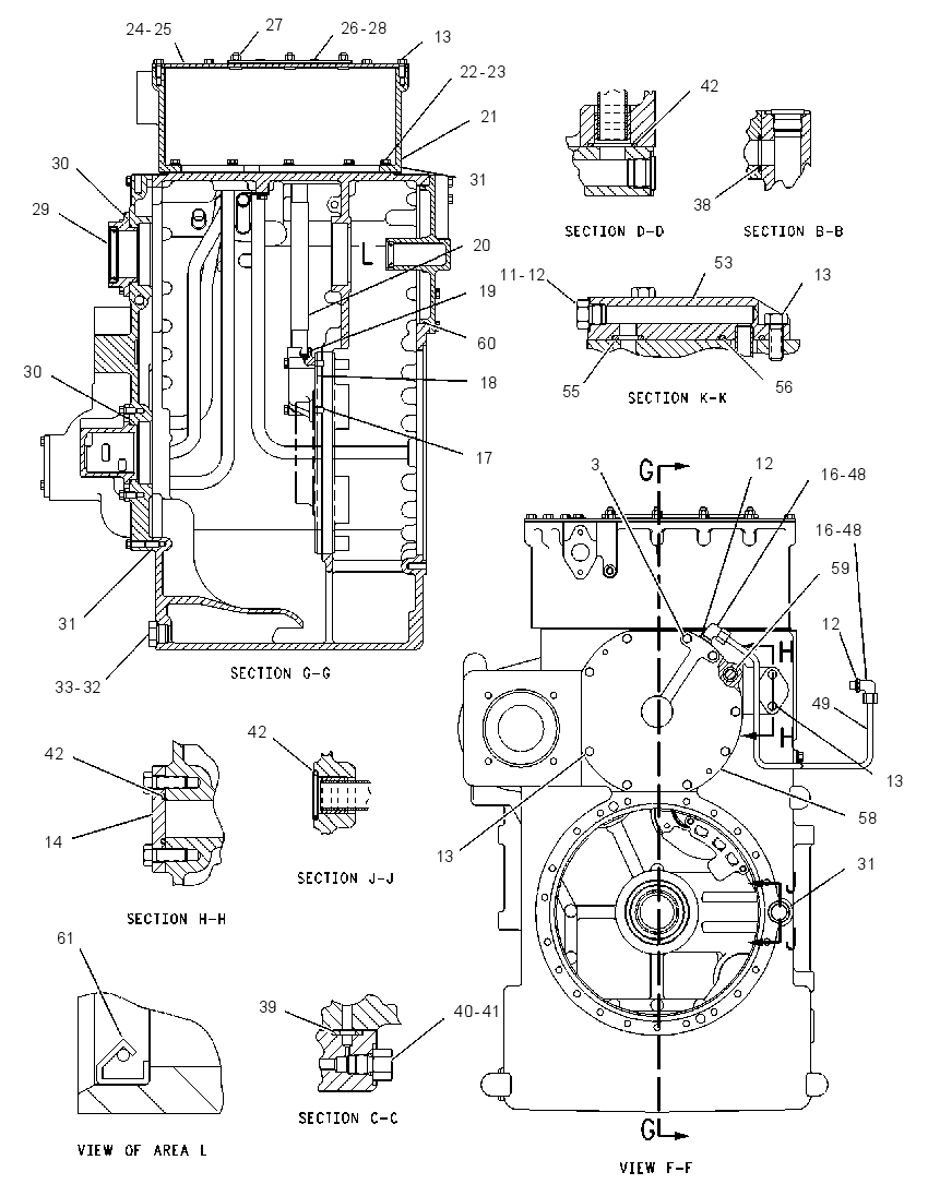 CASE & PARTS GP-TRANSMISSION 1496329 CAT