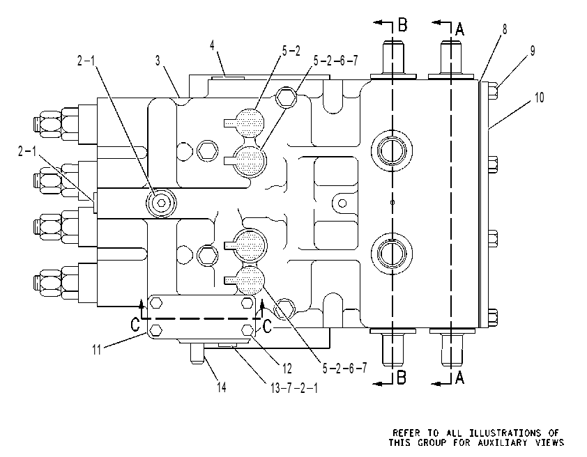 VALVE GP-STEERING & BRAKE CONT 6T1170 CAT