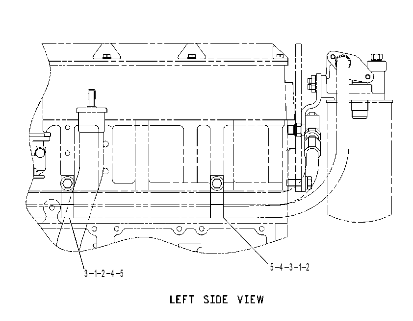 FASTENER GP-FUEL LINES 1498279 CAT