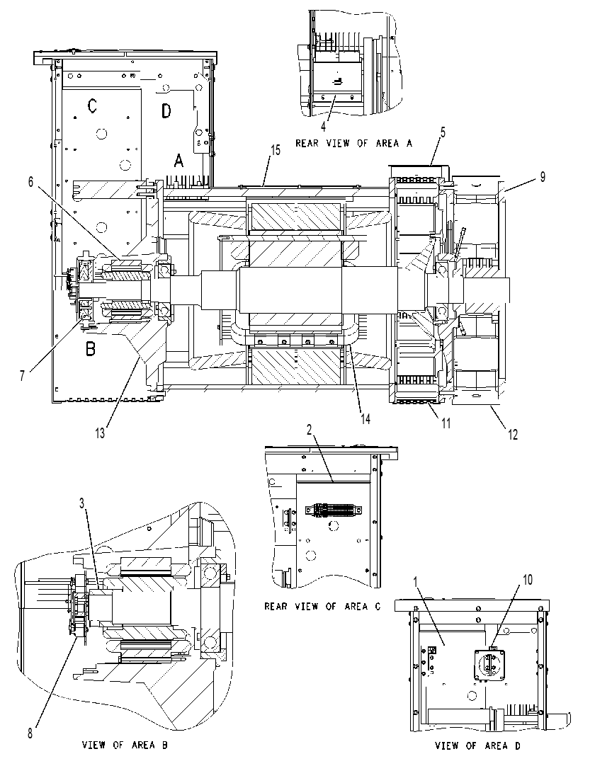 Генератор 1442025 CAT