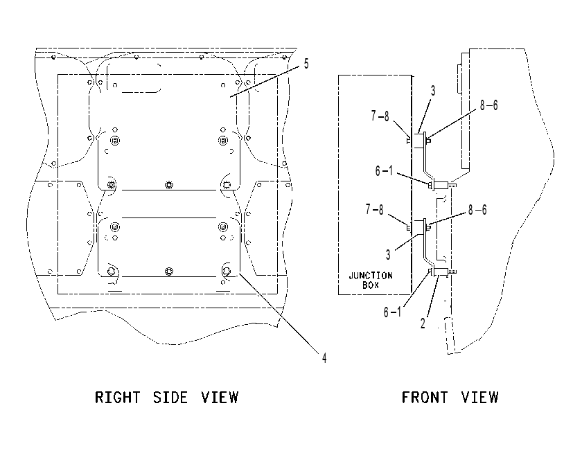 MOUNTING GP-JUNCTION BOX 1485722 CAT