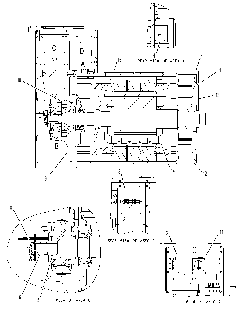 Генератор 1441673 CAT