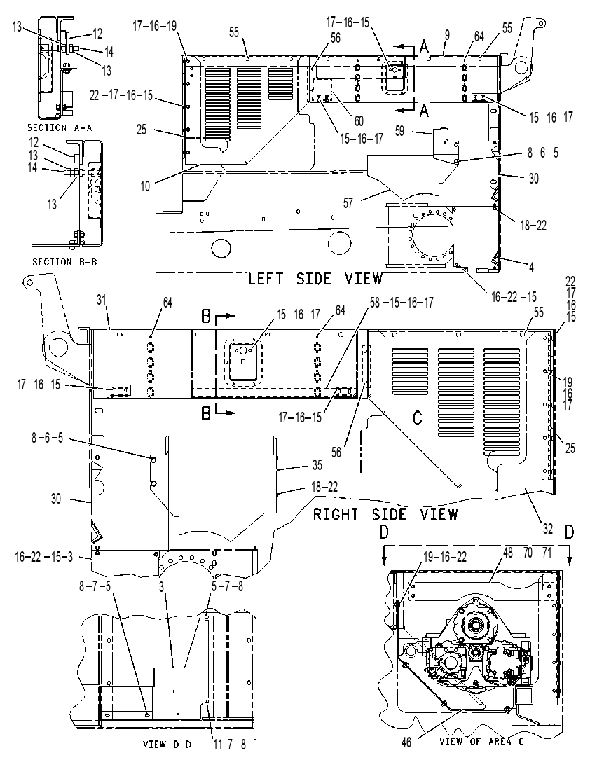 COVER GP-ENGINE & PLATFORM 1430456 CAT
