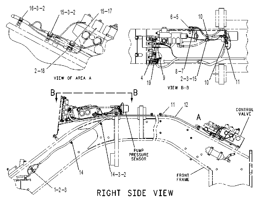 Проводка датчиков 8W6342 CAT