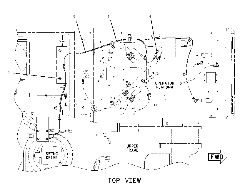 WIRING GP-MEDIUM PRESSURE 1456271 CAT