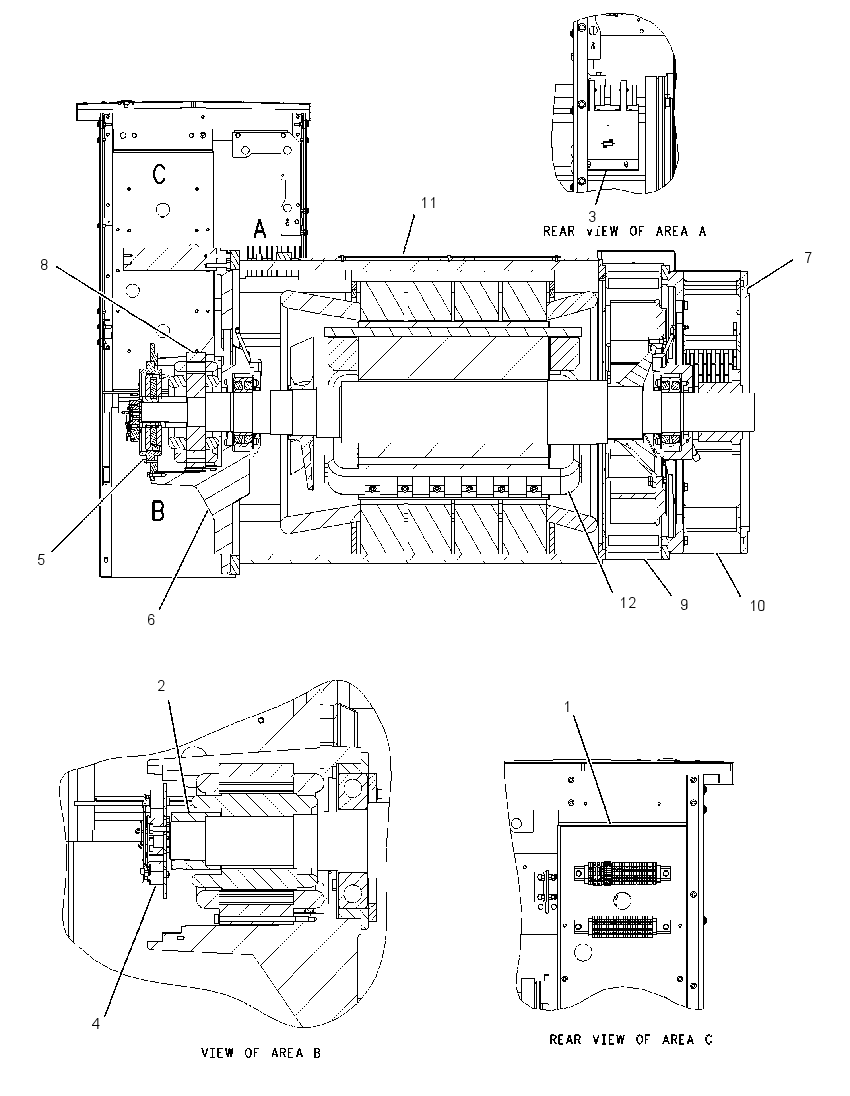 Генератор 9Y0167 CAT