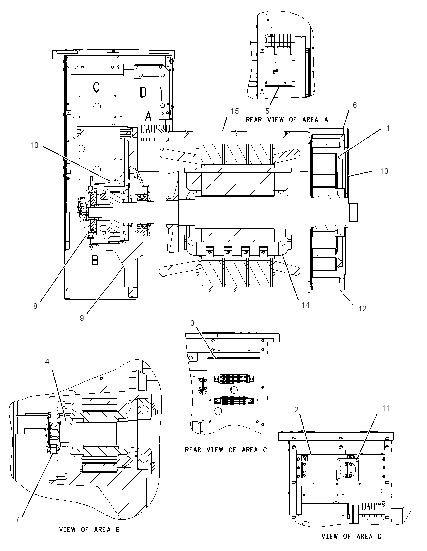 Генератор 1441815 CAT