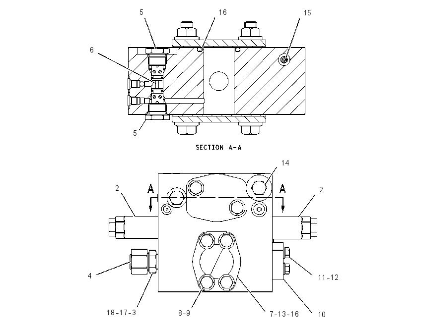 VALVE GP-FLUSHING 1242425 CAT